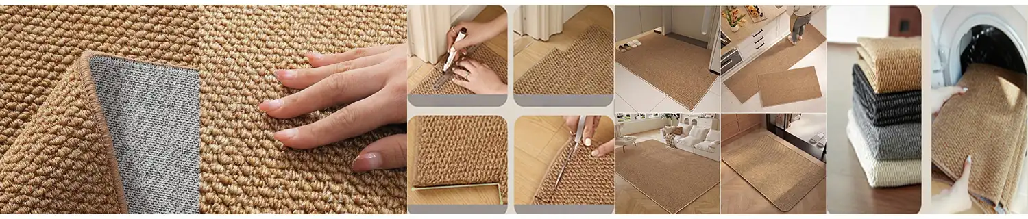 Jute Indoor Door Mat Material  Details 