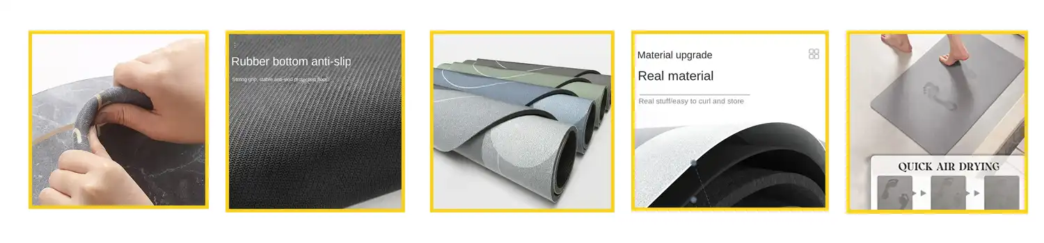 Pet Welcome Mat Material  Details