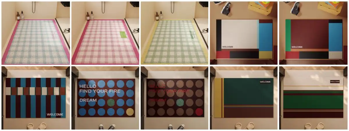 Non Slip Bath Rug For Elderly Styles