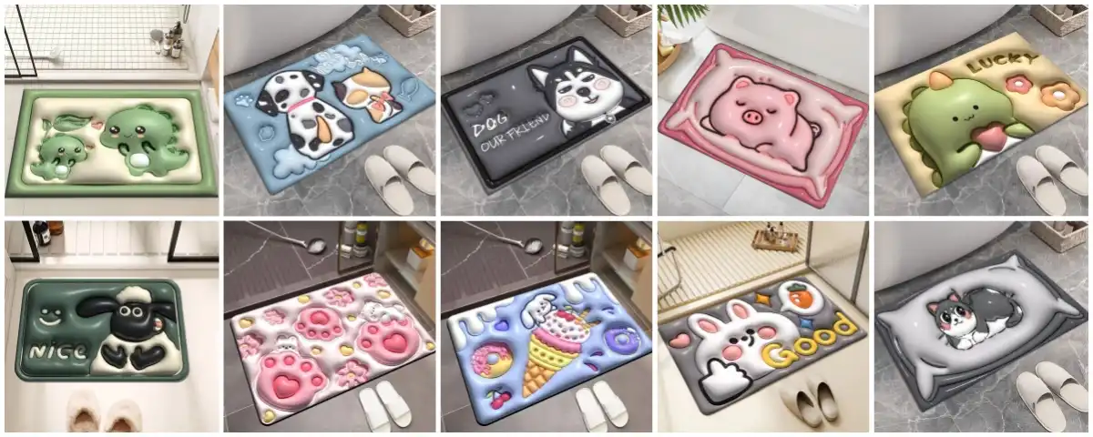 3d Custom Floor Mats Material  Details 