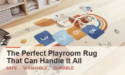 The Perfect Playroom Rug That Can Handle It All