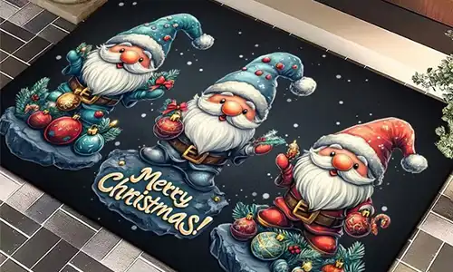 Why Crystal Velvet Is Perfect for Best Christmas Doormats?