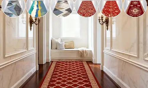 Merry Christmas Long Hallway Runner Rug – Perfect Holiday Home Decoration